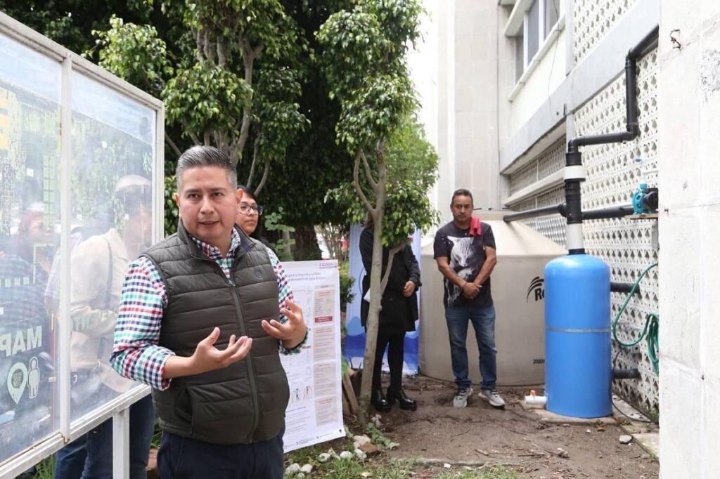 Ayuntamiento de Puebla entrega captadores de agua de lluvia a escuelas 3 ayuntamiento de puebla captadores de agua 1