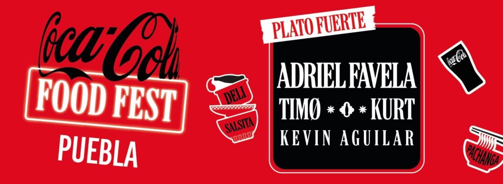 Parque Ecológico será sede del Coca-Cola Food Fest 2024 en Puebla, ¿Qué artistas se presentarán? 4 coca-cola food fest