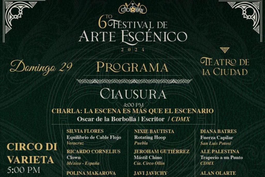 Regresa el Festival Circense en su sexta edición a la ciudad de Puebla