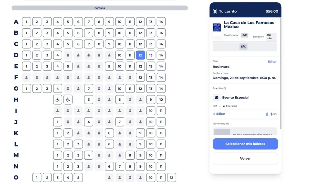 Estos cines de Puebla proyectarán la final de La Casa de Los Famosos 2024 por 50 pesos
