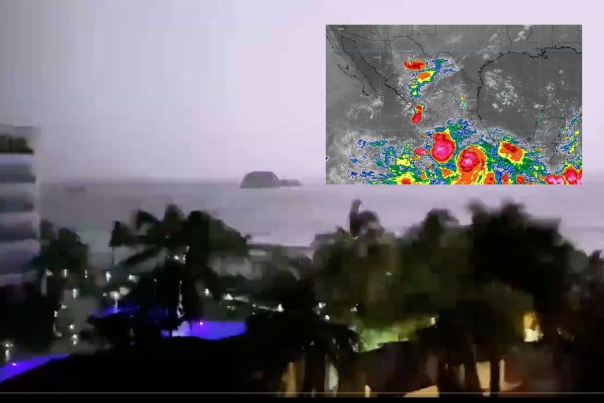 VIDEOS | Así tocó tierra el huracán John como categoría 3; Acapulco en alerta 1 huracan john toco tierra categoria 3