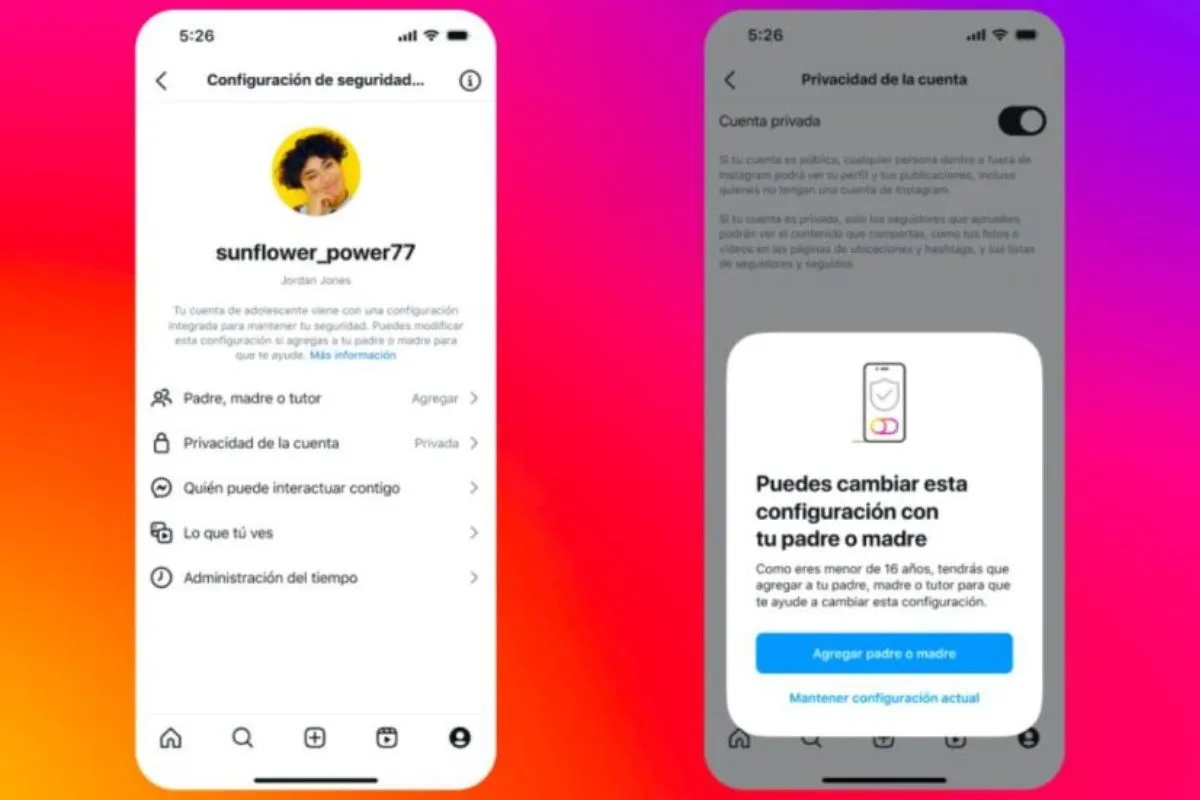 Instagram hace cambios en las cuentas para adolescentes: Así funcionan 1 Instagram para adolescentes