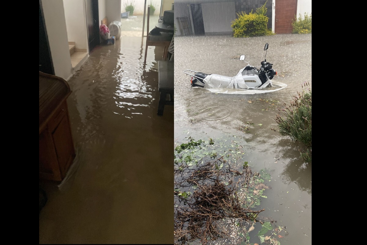VIDEOS: Casas inundadas y autos varados en Lomas de Angelópolis por la lluvia en Puebla 1 VIDEOS: Casas inundadas y autos varados en Lomas de Angelópolis por la lluvia en Puebla