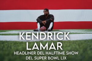 Kendrick Lamar encabezará el medio tiempo del Super Bowl LIX en 2025