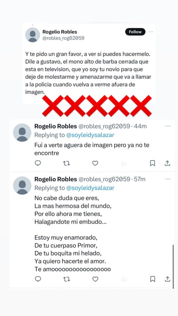 Leidy Salazar, conductora y locutora, denuncia a hombre que la acosa en Puebla 3 leidy salazar acosador 2