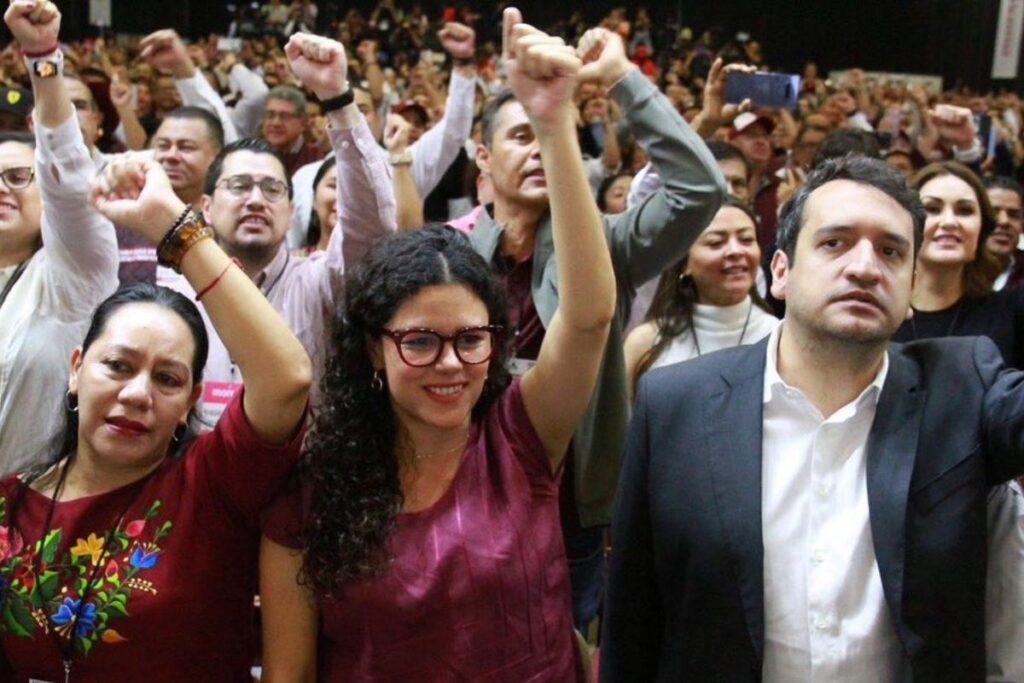 luisa alcalde nueva dirigente de morena