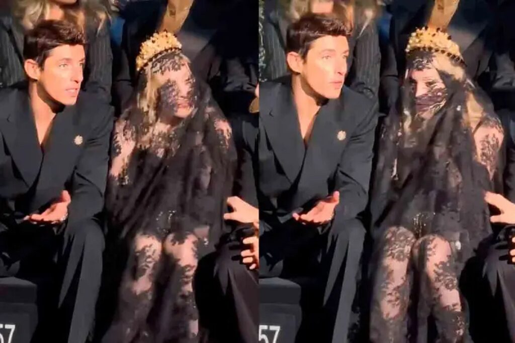 Madonna reaparece con Alberto Guerra en desfile de Dolce & Gabanna