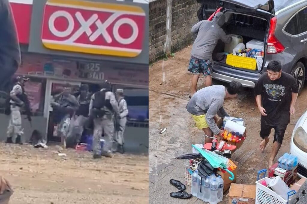 rapina en acapulco por huracan john