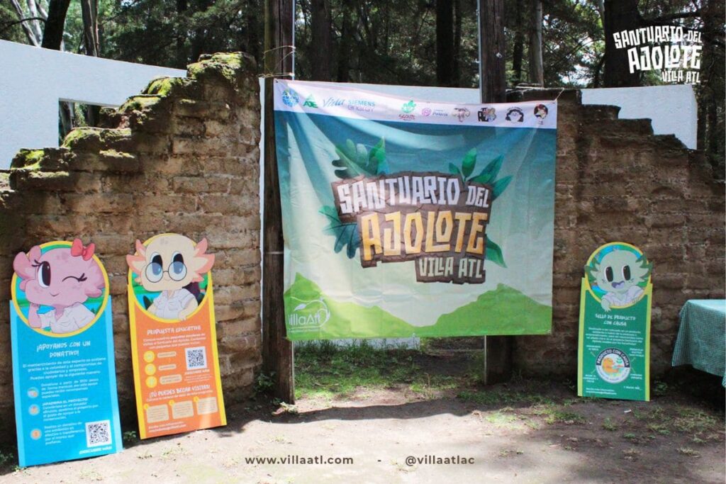 Santuario del Ajolote en Puebla