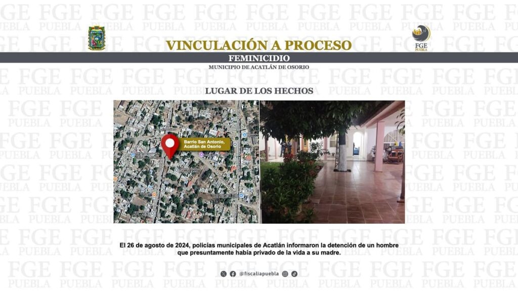 Saúl N mató a su mamá en Acatlán