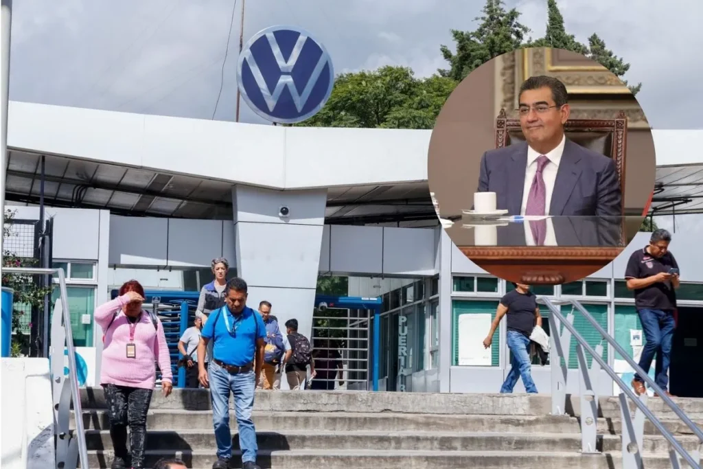 Sergio Salomón celebra acuerdo VW