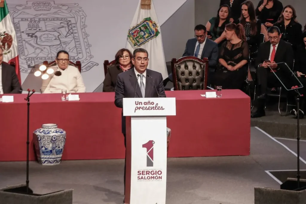 Sergio Salomón último informe