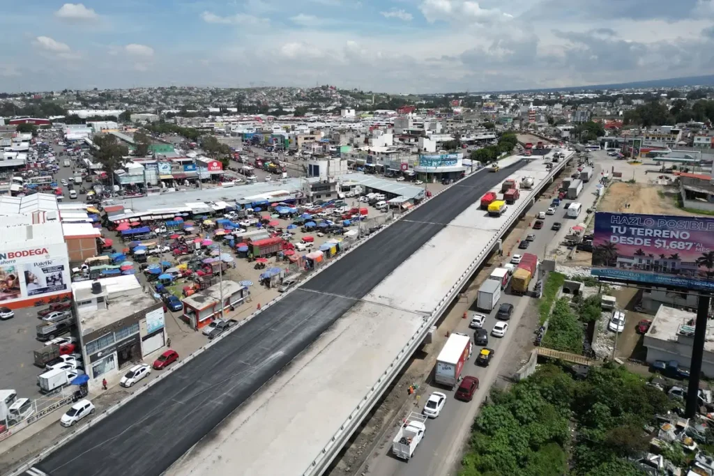 Abren a la circulación distribuidor vial Central de Abasto
