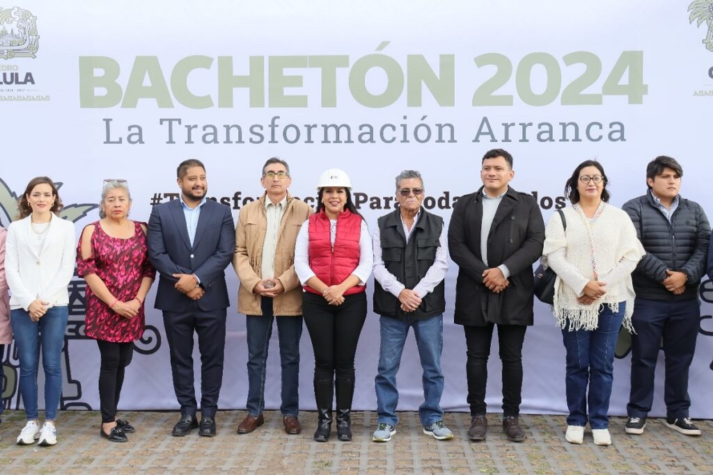 Anuncia Tonantzin Fernández programa Bachetón 2024 para San Pedro Cholula