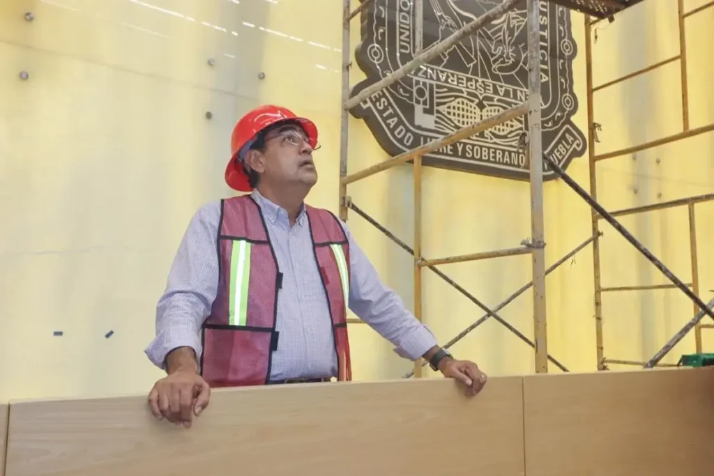 Así se ve por dentro la nueva sede del Congreso de Puebla en Los Fuertes