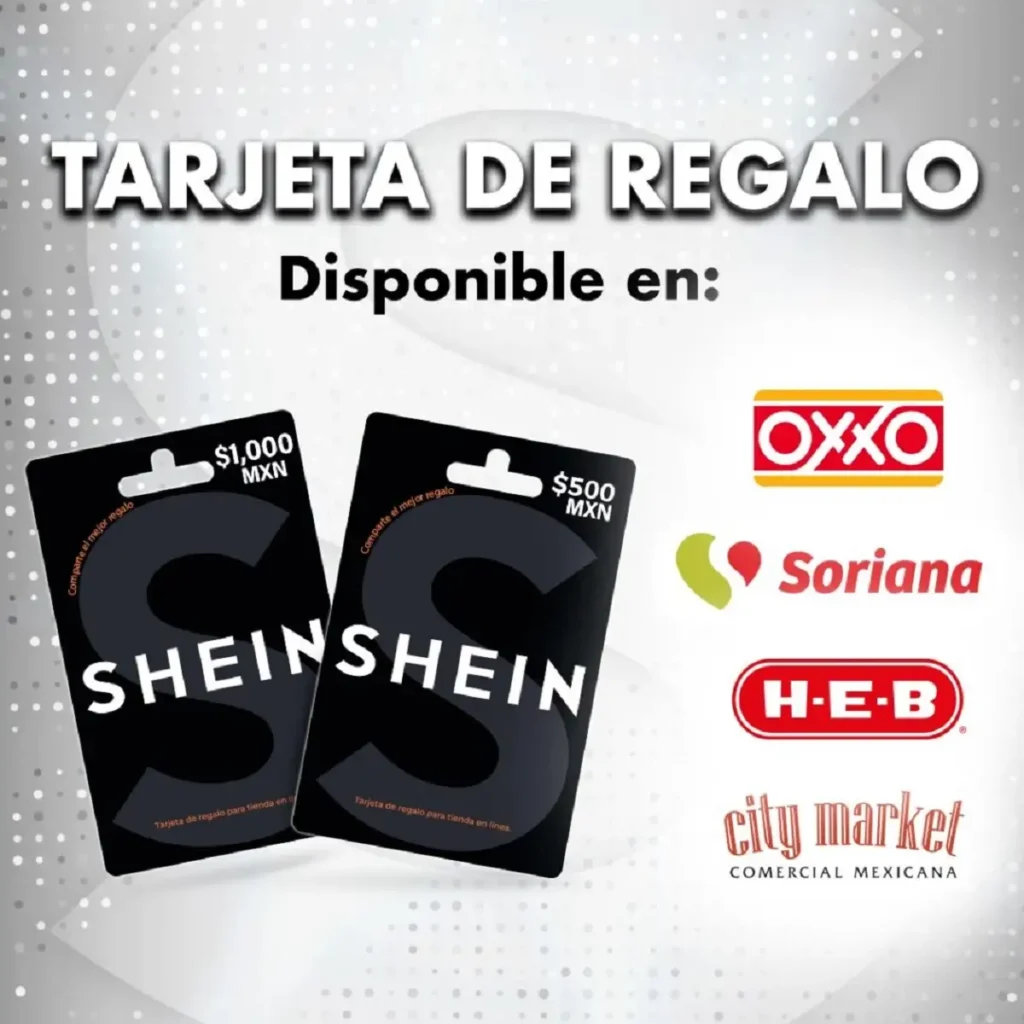 Conoce las nuevas tarjetas de regalo físicas de Shein