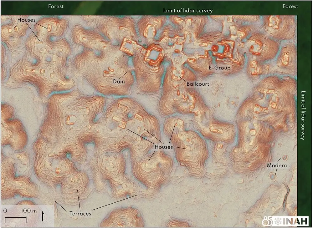 Descubren nuevo sitio arqueológico Valeriana en la selva de Campeche