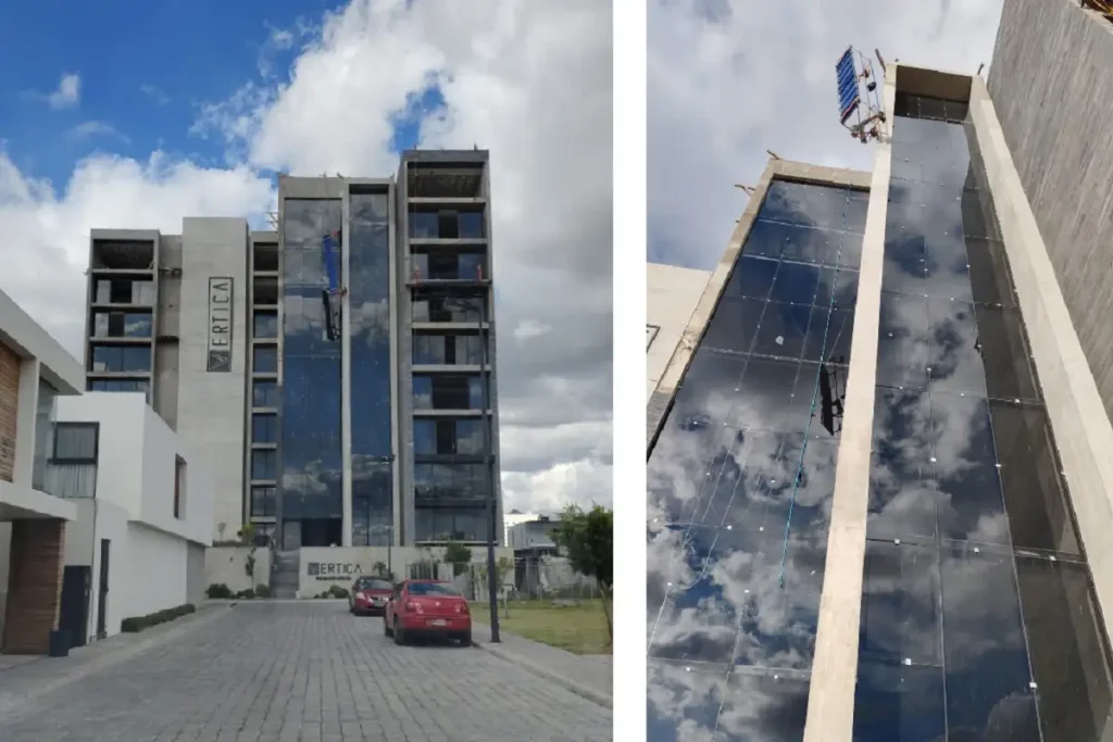 Dos trabajadores mueren en Lomas de Angelópolis tras caer del octavo piso de un edificio