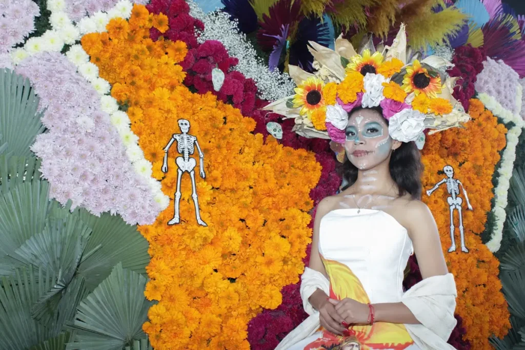 En este mercado de flores de Puebla el Cempasúchil se vende desde 30 pesos