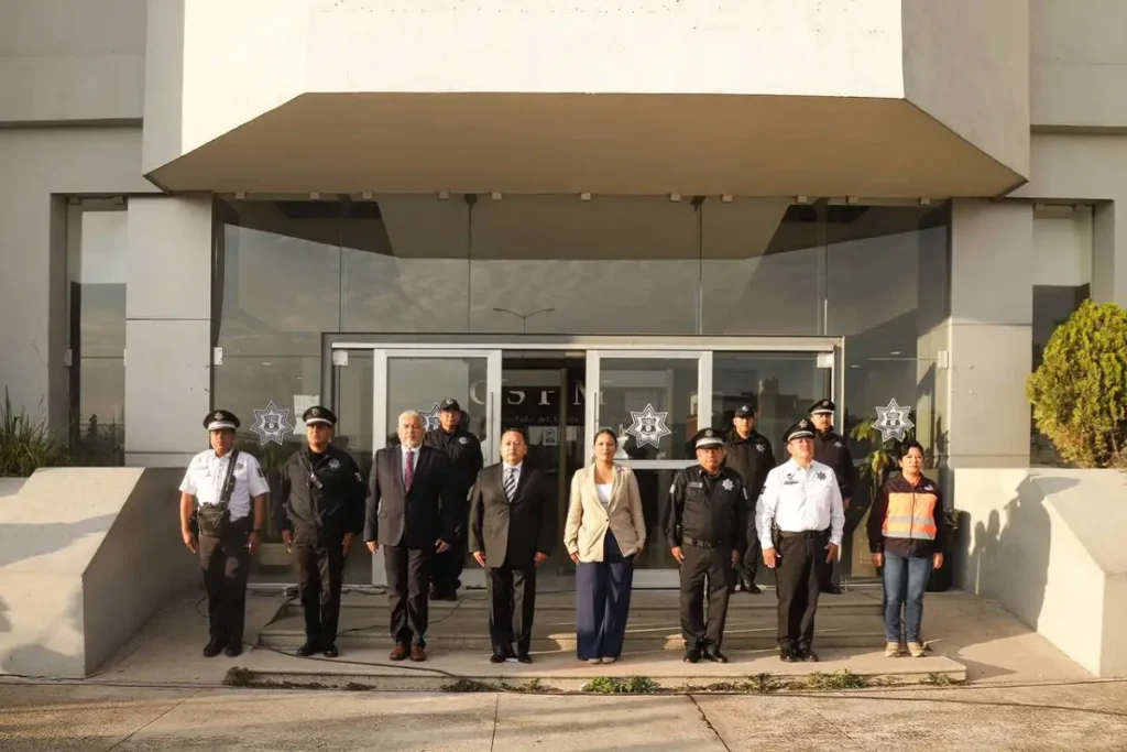 Encabeza Lupita Cuautle pase de lista en seguridad pública de San Andrés Cholula