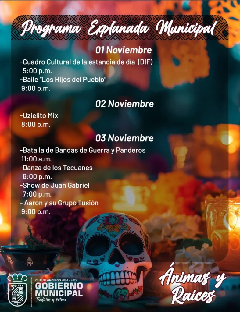 Guía de Día de Muertos en Puebla: estas son las actividades por municipio 3 Guía de Día de Muertos en Puebla