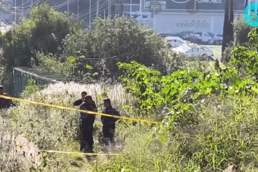 Hallan restos humanos dentro de una bolsa y cubierto con una cobija en Cuautlancingo