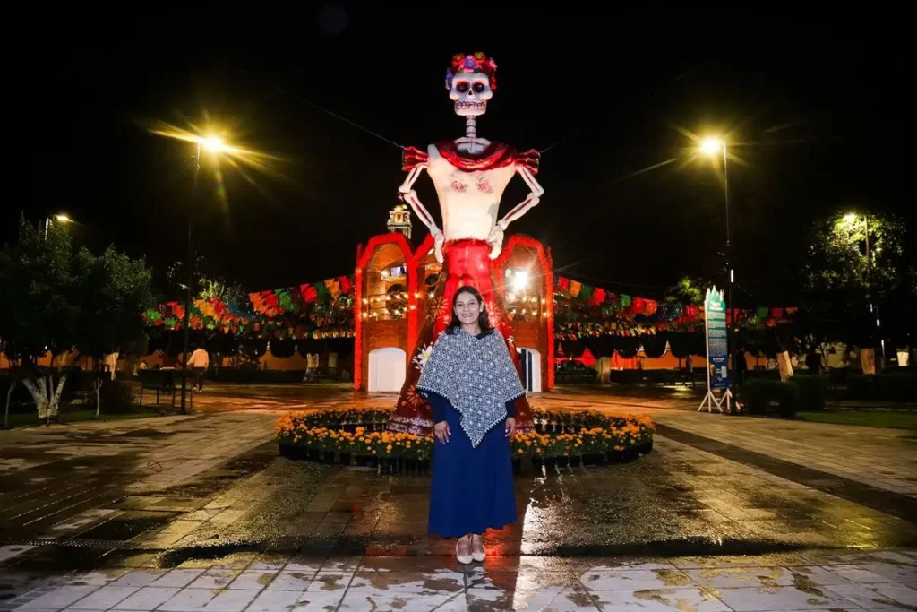 Inaugura Lupita Cuautle la cuarta edición del Festival Sendero al Mictlán