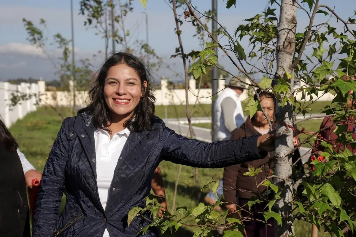 Lupita Cuautle arranca jornada de reforestación 1 Lupita Cuautle arranca jornada de reforestación