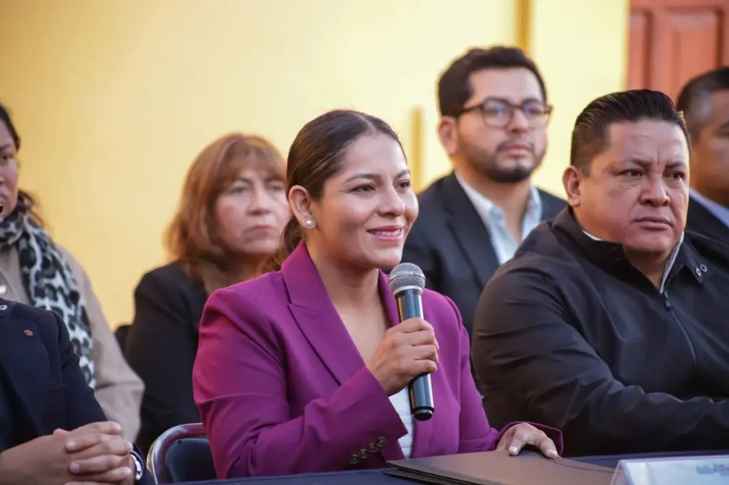 Lupita Cuautle respecto a ex titular de la delegación Atlixcáyotl