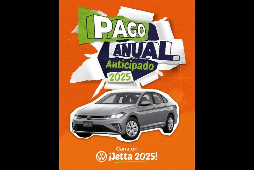 Pago anual :anticipado de agua en Puebla 2025: Obtén dos meses gratis y participa en el sorteo de un Jetta