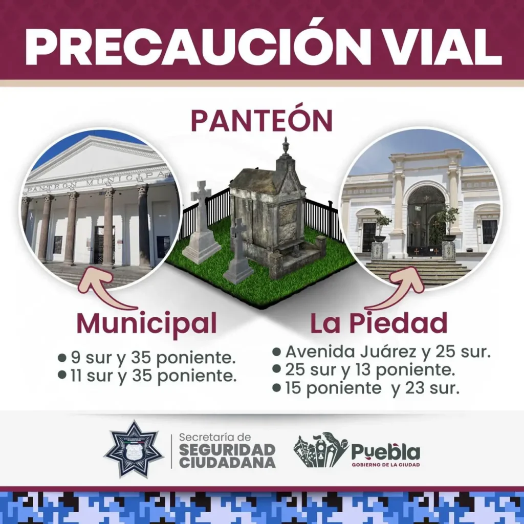 Policia de la Ciudad desplegara mas de 250 elementos el 1 y 2 de noviembre 2