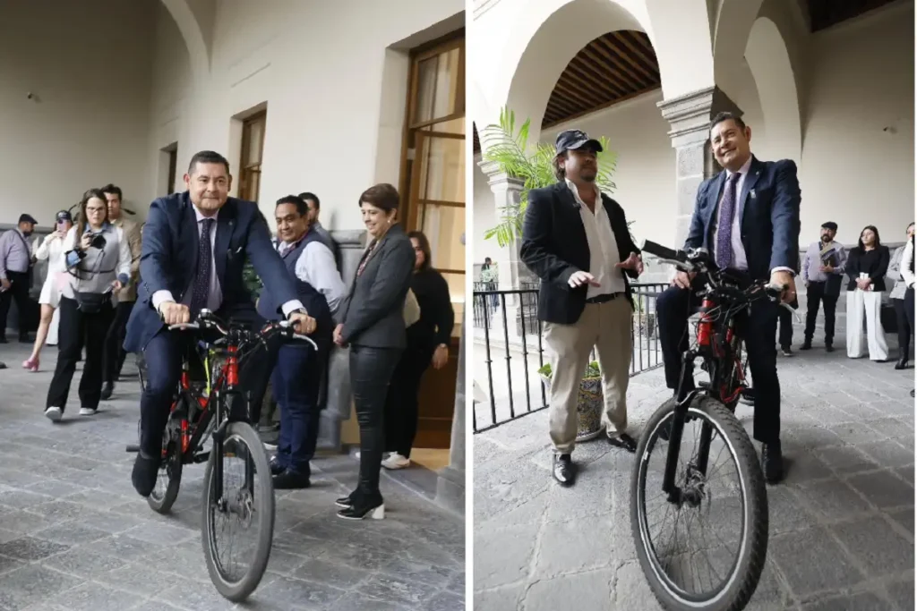 Puebla se alista para la electromovilidad refrenda Armenta