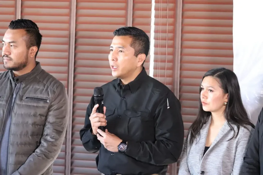 Roberto Solís refuerza su compromiso con la seguridad en Huejotzingo presenta al próximo secretario de seguridad pública