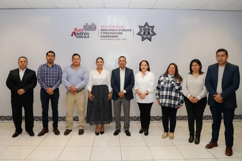 Se realiza cambio de mando en seguridad pública de San Andrés Cholula 2 Se realiza cambio de mando en seguridad pública de San Andrés Cholula