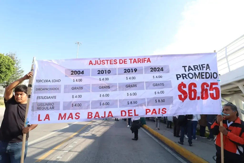 Transportistas insisten que el pasaje en Puebla cueste 19 pesos