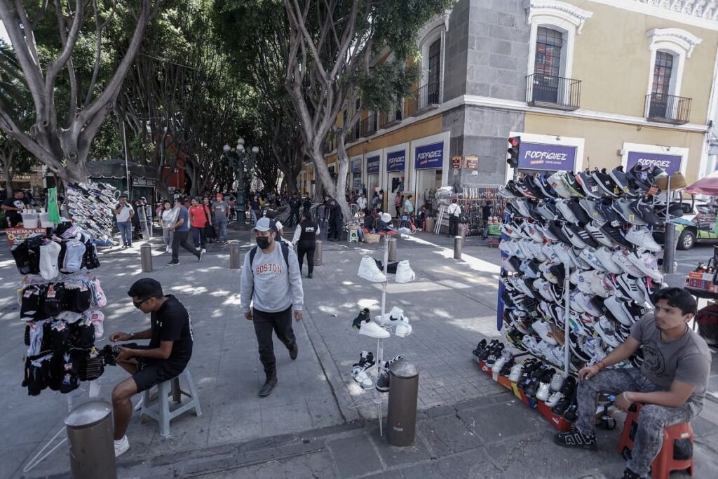 abren calles del centro histórico de puebla