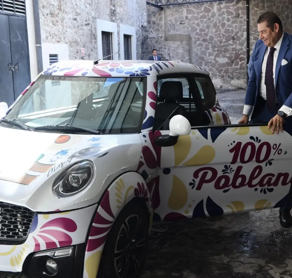 Puebla a la vanguardia del desarrollo tecnológico con la producción de autos eléctricos: Armenta
