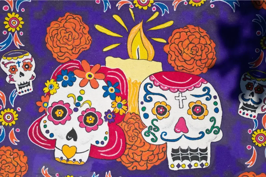 Alfombra monumental por Día de Muertos en el zócalo de Puebla: Lo que debes saber 2 alfombra monumental por dia de muertos en puebla 1