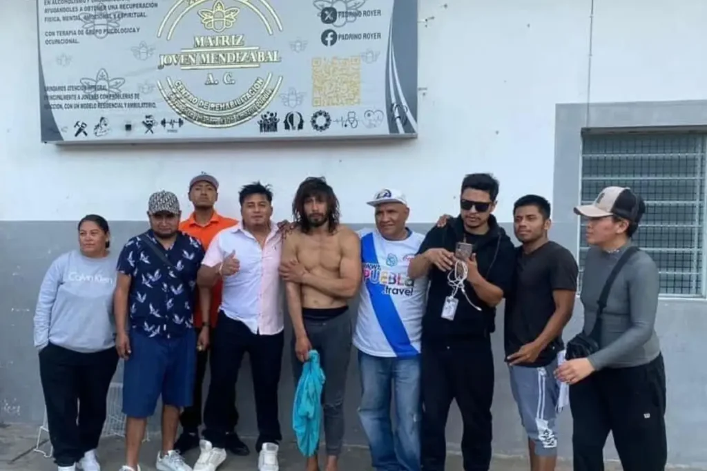 Anexan a Luis el vagabundo del Centro de Puebla