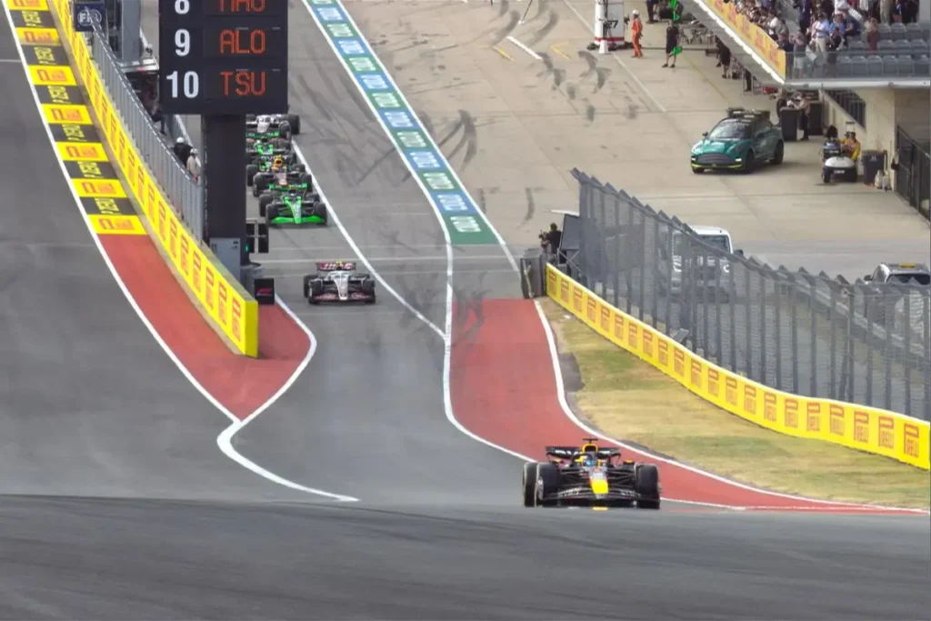 Clasificación sprint de Checo Pérez en el GP de Estados Unidos, para olvidar