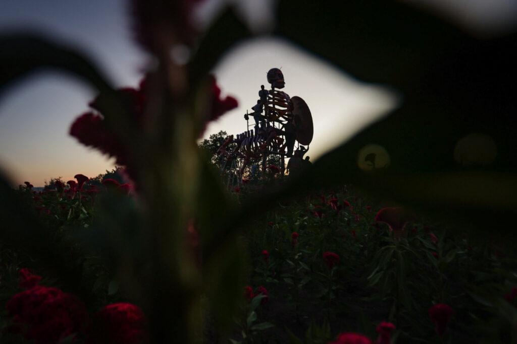 Inauguran Valle de catrinas monumentales 2024 en Atlixco | Foto: Gran Angular Agencia