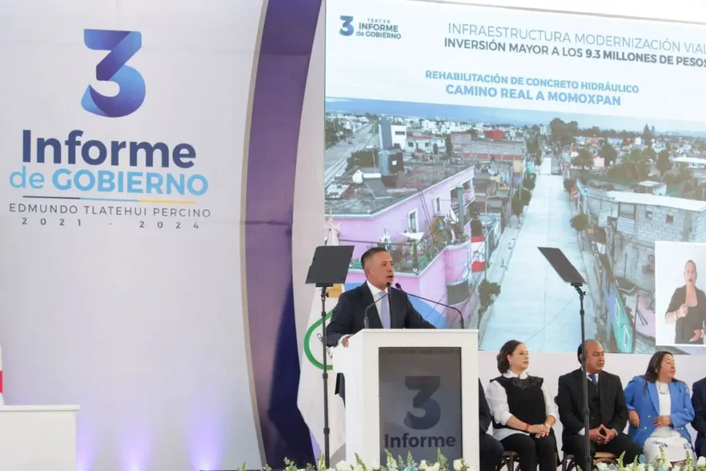 Lupita Cuautle dará continuidad a mi gobierno: Edmundo Tlatehui en su tercer informe