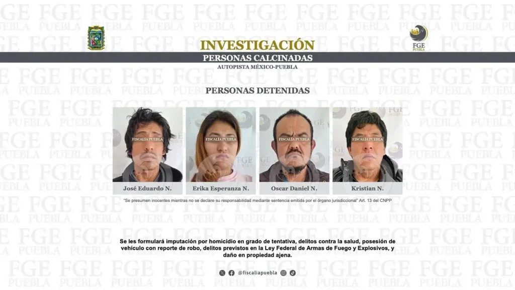 Eran comerciantes los calcinados en la México-Puebla; hay cuatro detenidos 3 Eran comerciantes los calcinados en la México-Puebla; hay cuatro detenidos