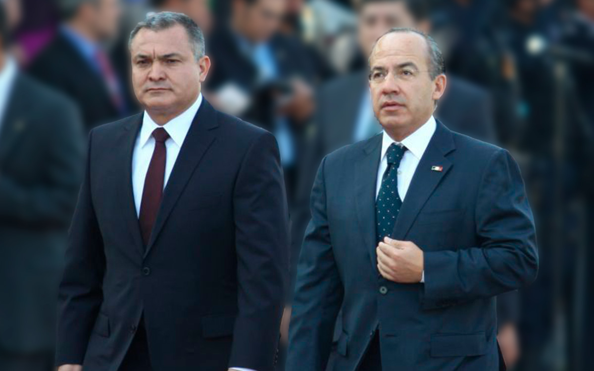 "Nunca tuve evidencia de actividades ilícitas": Calderón sobre García Luna 1 "Nunca tuve evidencia de actividades ilícitas": Calderón sobre García Luna