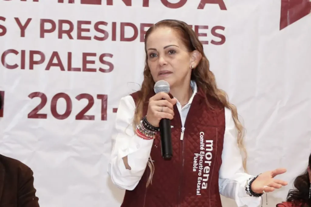 Pavel Gaspar y David Rivera buscarían la presidencia de Morena Puebla: Olga Lucía Romero