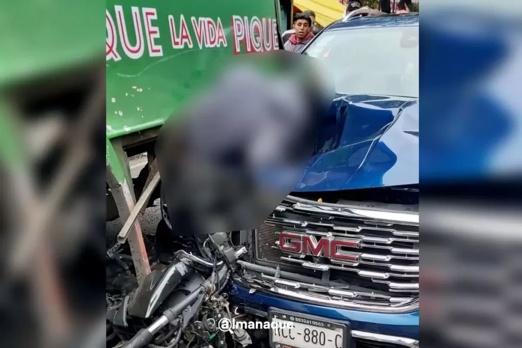 IMÁGENES FUERTES: Mujer deja prensado a un delincuente que la asaltó en la CDMX