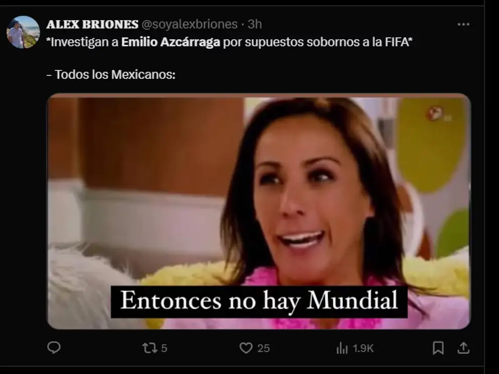 Los mejores memes de Emilio Azcárraga tras ser investigado por sobornos a la FIFA 5 mejores memes de emilio azcarraga 4