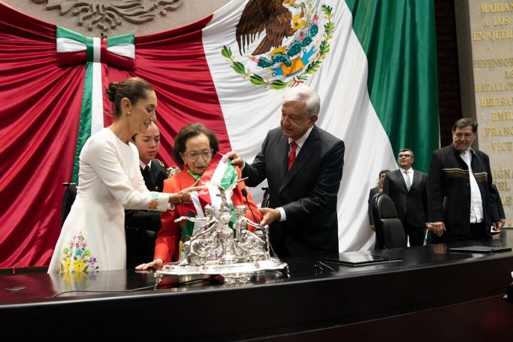 ¿Quién era Ifigenia Martínez, la mujer que entregó la banda presidencial a Claudia Sheinbaum?