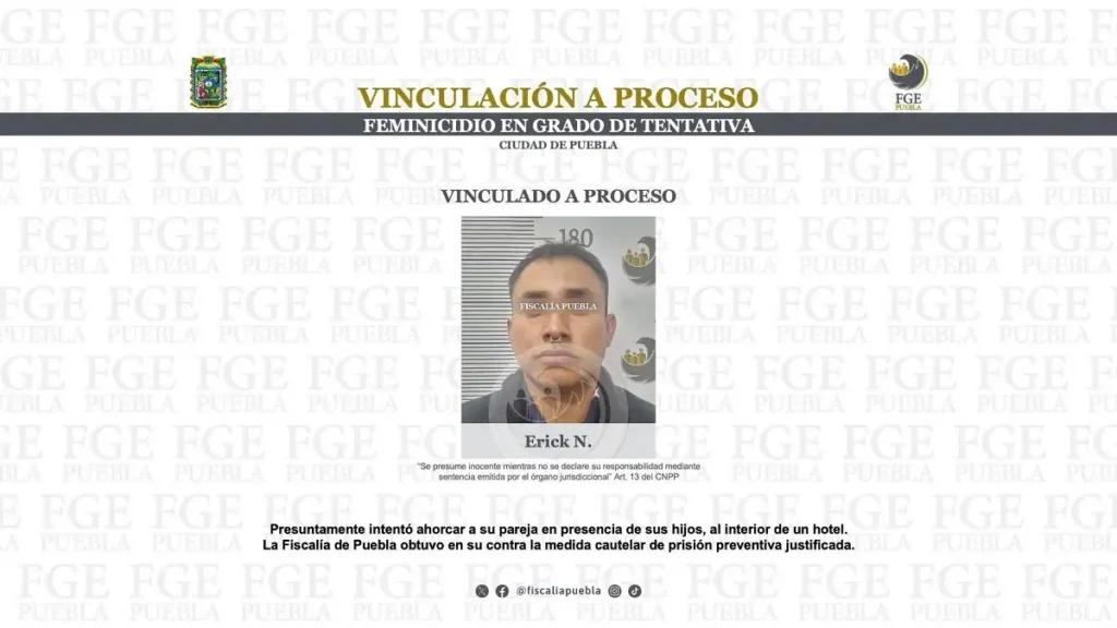 Niño de 11 años salva a su mamá de morir a manos de su pareja en Puebla