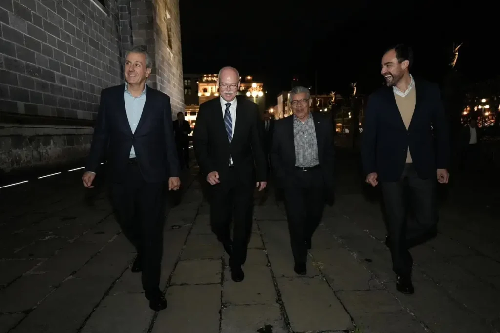 pepe chedraui recibe embajador de alemania 2